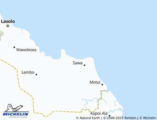 MICHELIN Ulu Sawa map - ViaMichelin