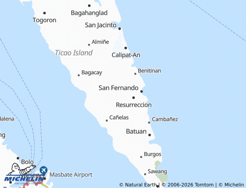 MICHELIN Valparaiso map - ViaMichelin