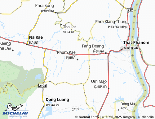 MICHELIN Phum Kae map - ViaMichelin