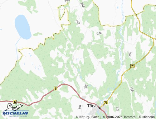 MICHELIN Lõve map - ViaMichelin