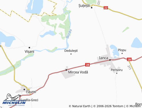 Mapa MICHELIN Dedulești - ViaMichelin