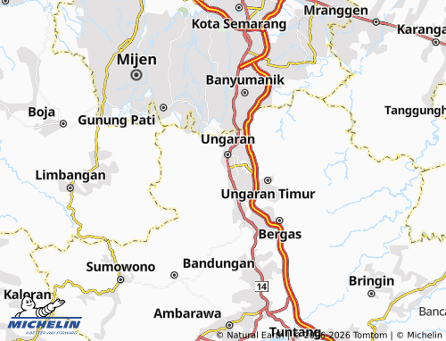 Carte MICHELIN Genuk - ViaMichelin