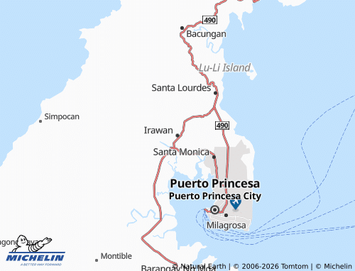 Mappa MICHELIN Irawan - ViaMichelin