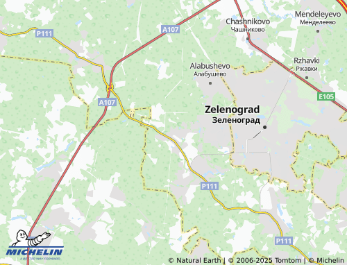 MICHELIN Rodnik SNT-Zhilino map - ViaMichelin