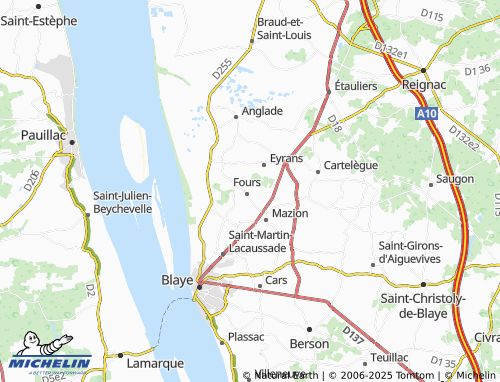 Carte MICHELIN Brunet - ViaMichelin