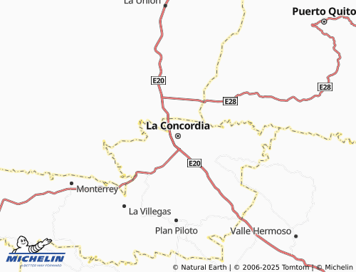 Kaart MICHELIN La Concordia - ViaMichelin