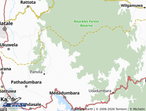 Mappa MICHELIN Thawalanthenna - ViaMichelin