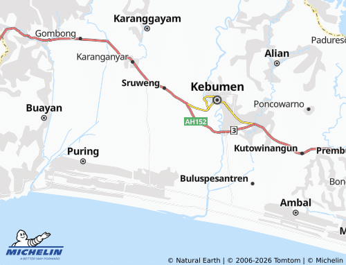 Mapa MICHELIN Banjarwinangun - ViaMichelin