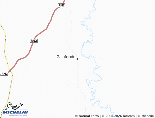 Mapa MICHELIN Galafondo - ViaMichelin