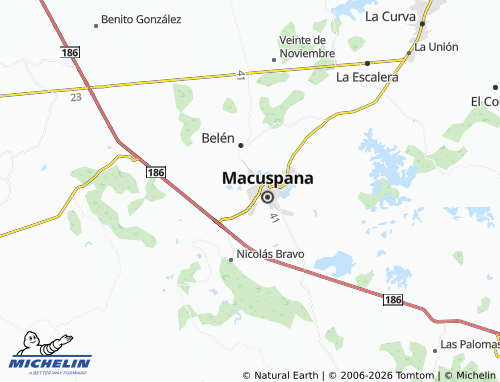 Mapa MICHELIN Luis Donaldo Colosio - ViaMichelin