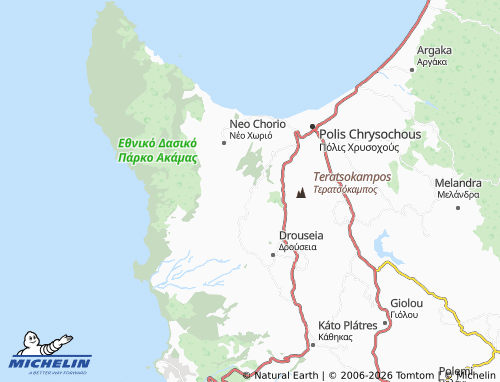 Mapa MICHELIN Androlikou - ViaMichelin