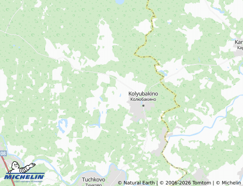 Carte MICHELIN Neverovo - ViaMichelin