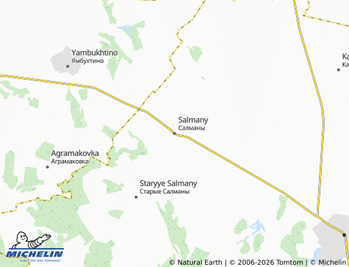 MICHELIN-Landkarte Salmany - ViaMichelin