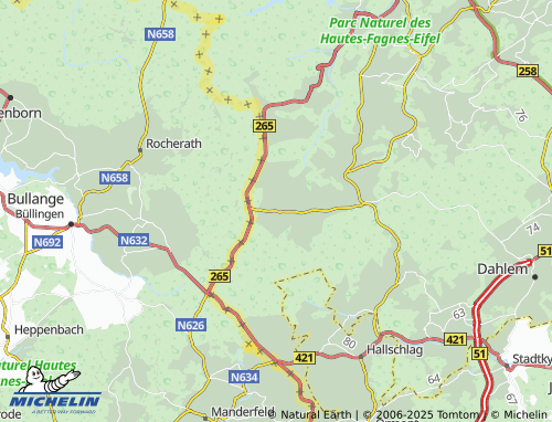 MICHELIN Udenbreth map - ViaMichelin