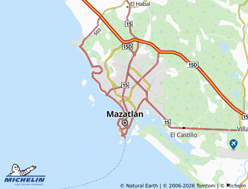 MICHELIN La Cima map - ViaMichelin