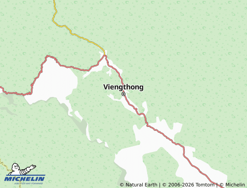 MICHELIN Viengthong map - ViaMichelin