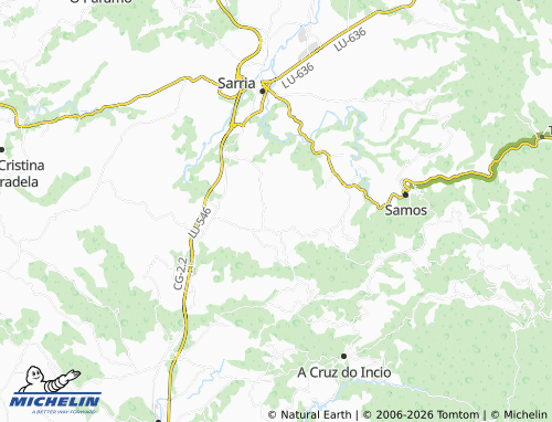 MICHELIN Vilarello map - ViaMichelin