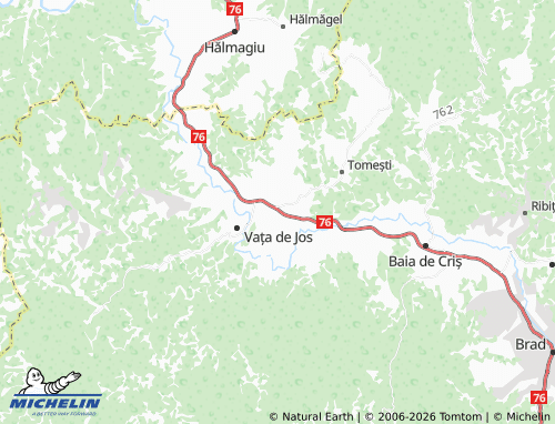 Mappa MICHELIN Târnava De Criș - ViaMichelin