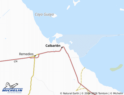 MICHELIN Caibarién map - ViaMichelin