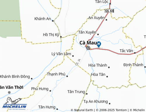 Carte MICHELIN Lý Văn Lâm - ViaMichelin