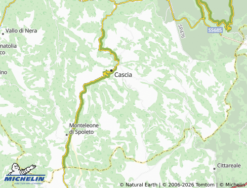 MICHELIN Onelli map - ViaMichelin