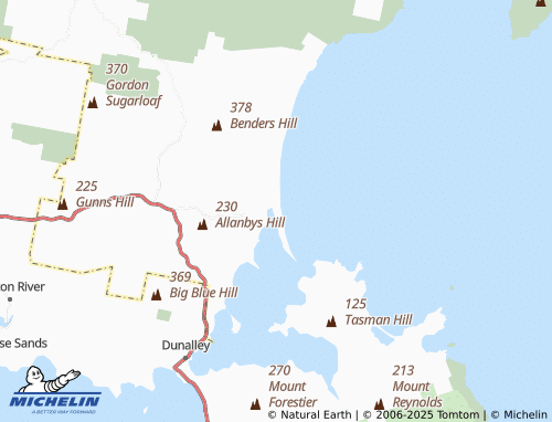 MICHELIN Marion Bay map - ViaMichelin