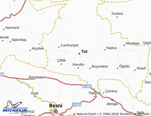 MICHELIN Salah map - ViaMichelin