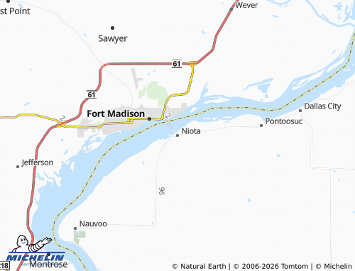 Mappa MICHELIN Niota - ViaMichelin