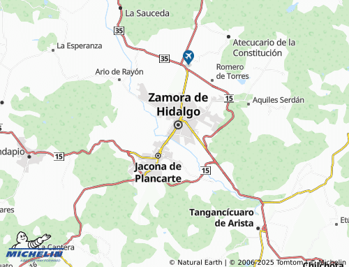 MICHELIN La Luneta map - ViaMichelin