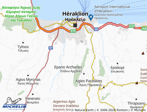 Mapa MICHELIN Vasilies - ViaMichelin