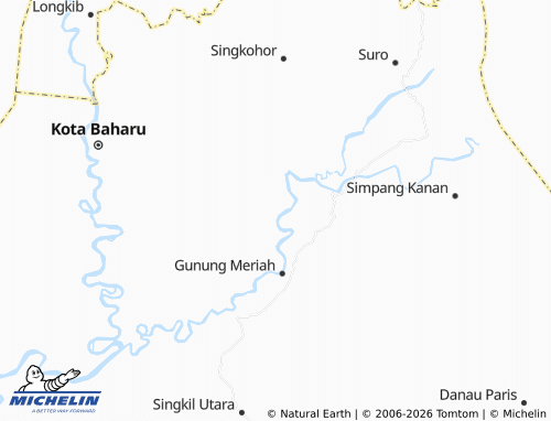 MICHELIN Penjahitan map - ViaMichelin