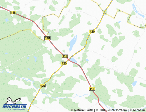 Mappa MICHELIN Svėdasai - ViaMichelin