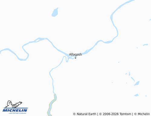 Carte MICHELIN Allagash - ViaMichelin