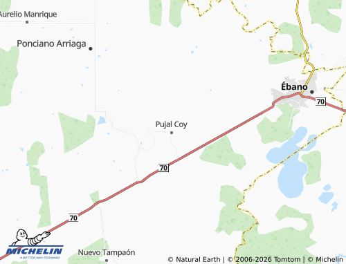 MICHELIN Loma Alta map - ViaMichelin