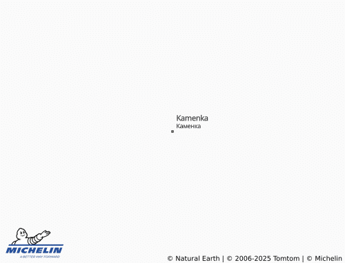 Mapa MICHELIN Kamenka - ViaMichelin