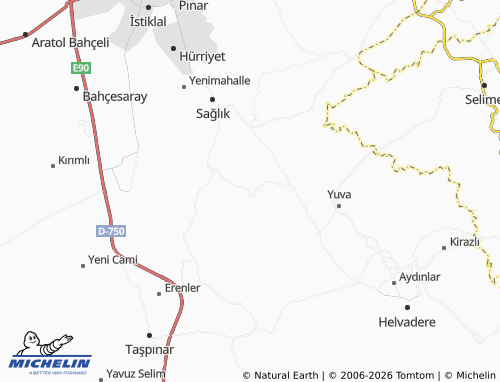 MICHELIN Karataş map - ViaMichelin