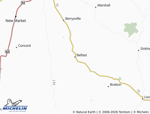 Mapa MICHELIN Belfast - ViaMichelin