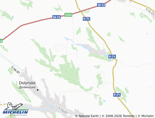 Mapa MICHELIN Bondari - ViaMichelin