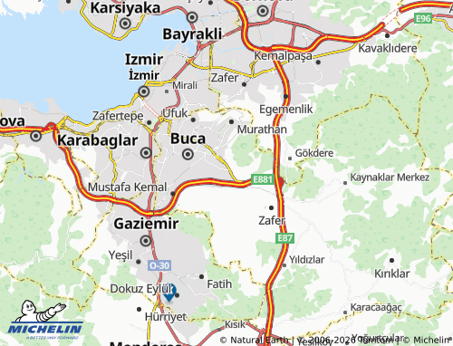 Mappa MICHELIN Kuruçeşme - ViaMichelin