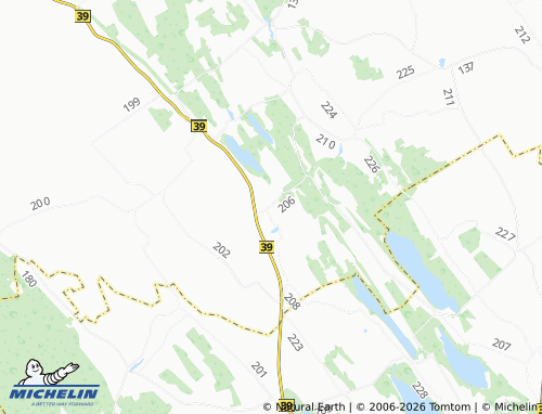 MICHELIN Nava map - ViaMichelin