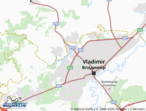 Carte MICHELIN RTS - ViaMichelin