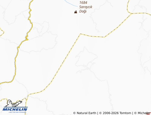 MICHELIN Gökbudak map - ViaMichelin