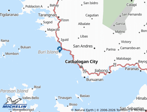 MICHELIN Maulong map - ViaMichelin