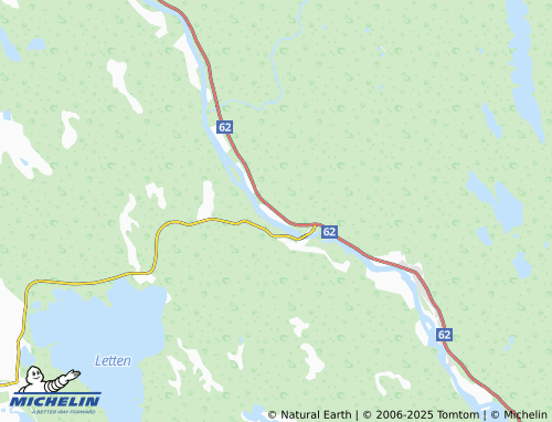 MICHELIN Brattmon map - ViaMichelin