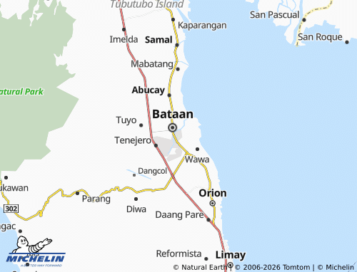 MICHELIN Talisay map - ViaMichelin