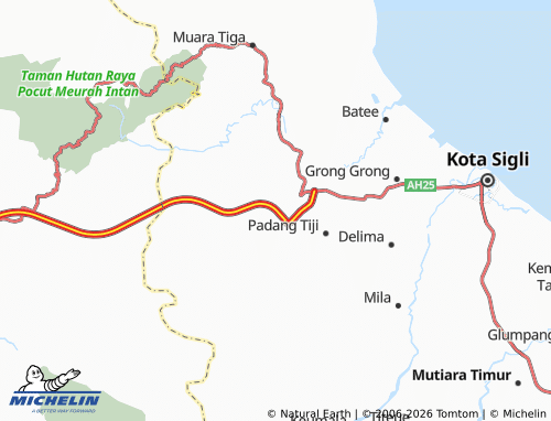 MICHELIN Suyo Paloh map - ViaMichelin