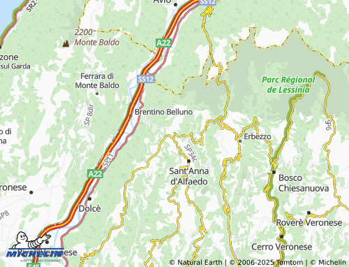 MICHELIN Fosse map - ViaMichelin