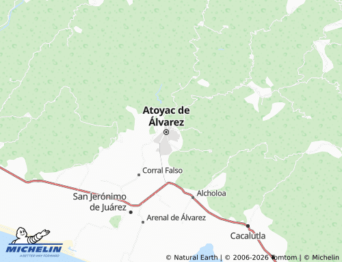 MICHELIN El Parazal map - ViaMichelin