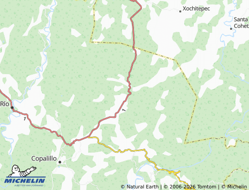 Carte MICHELIN El Calvario, Temalac - ViaMichelin