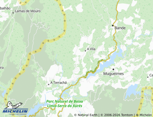 MICHELIN-Landkarte Sabariz - ViaMichelin